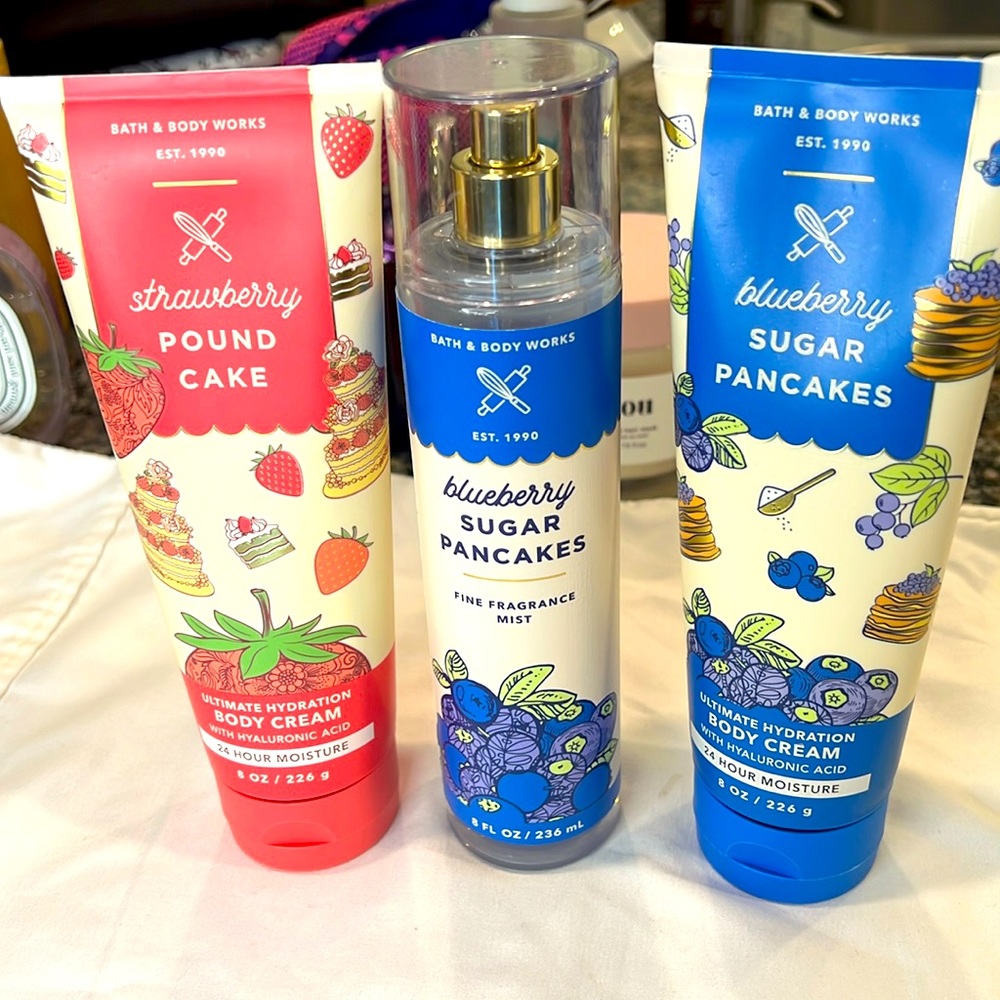 NWOT Bath & Body works body cream and mist